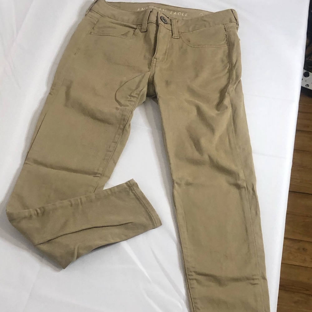 American Eagle Khaki Jeggings